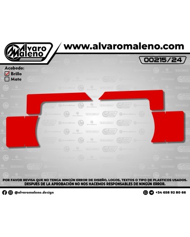 ESQUINAS BUMPER TRASERO EUROSTAR DYNAMICA