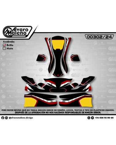 Kit Adhesivos Dynamica Mini (Silver) 00302/24